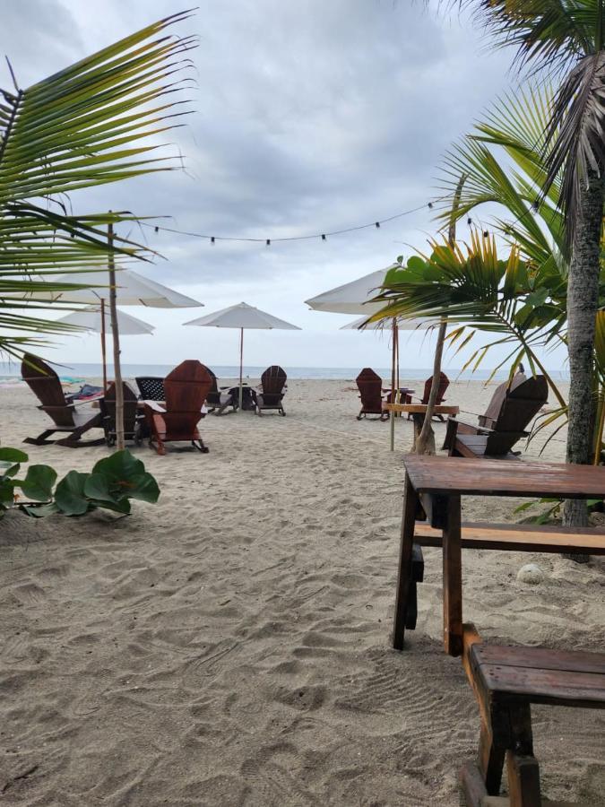 Guachaca El Almendron Beach Hostel מראה חיצוני תמונה
